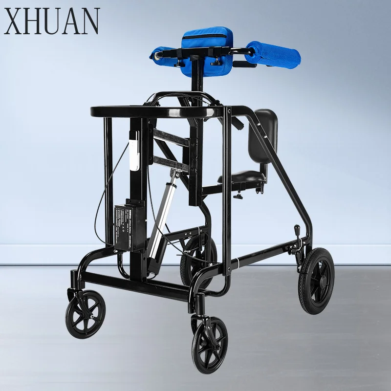 Adjustable Lower Limb Training Frame Power Rehabilitation Walker For Elderly Stroke Survivors Stand Aid & Rollator