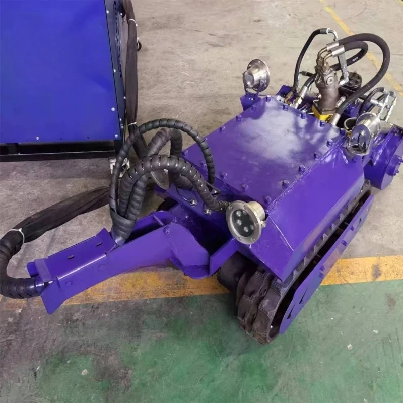 روبوت التجريف عالي الأداء هو آلة صناعية تستخدم لتنظيف خطوط أنابيب الصرف الصحي #3