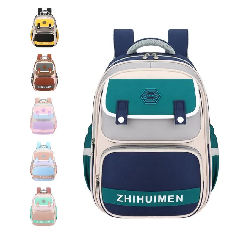 

New Design Elementary School Bookbags Waterproof Orthopedic School Backpack Bags for Teenage Students Laptop Backpack Bag