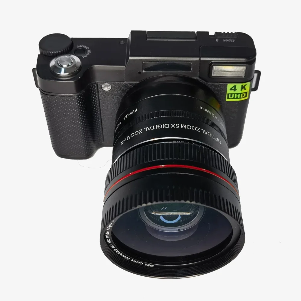 

Winait Super 4K DSLR Camera Max 48 Mega Pixels Digital Camera Support Extranl Lens Digital Camera