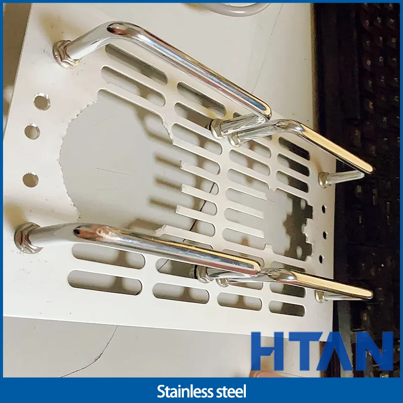 

External Thread Handle 304 Stainless Steel Handle For Electrical Cabinets And Mechanical Welding Industrial Equipment