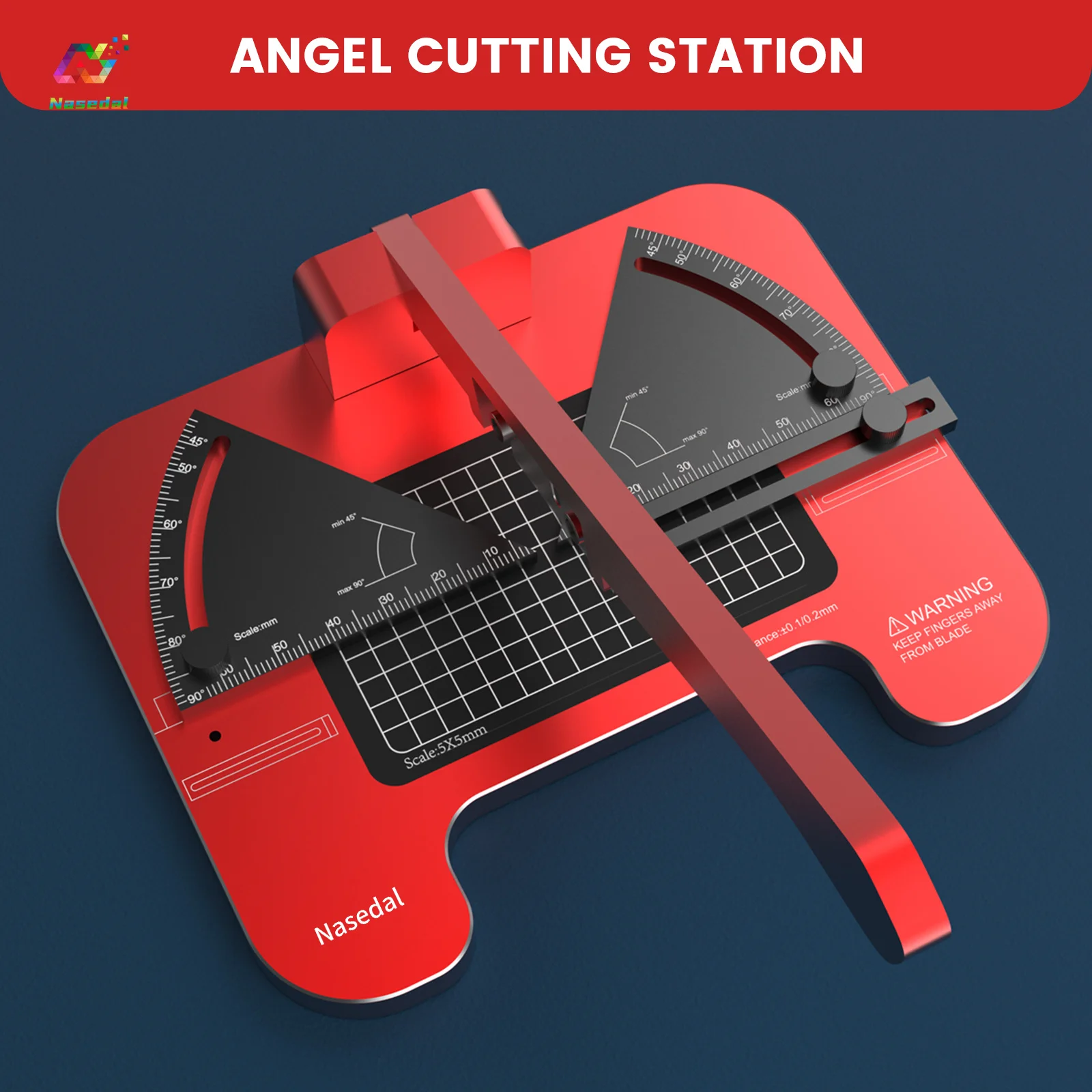 Nasedal Präzisions-Schneidstation mit festem Winkel, Mikroformungs-Handschneider für Gundam-Modellbau, DIY-Bastelset