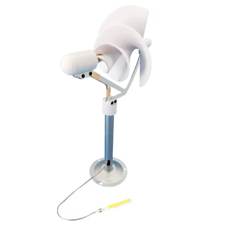 

Micro spiral wind turbine model breeze start