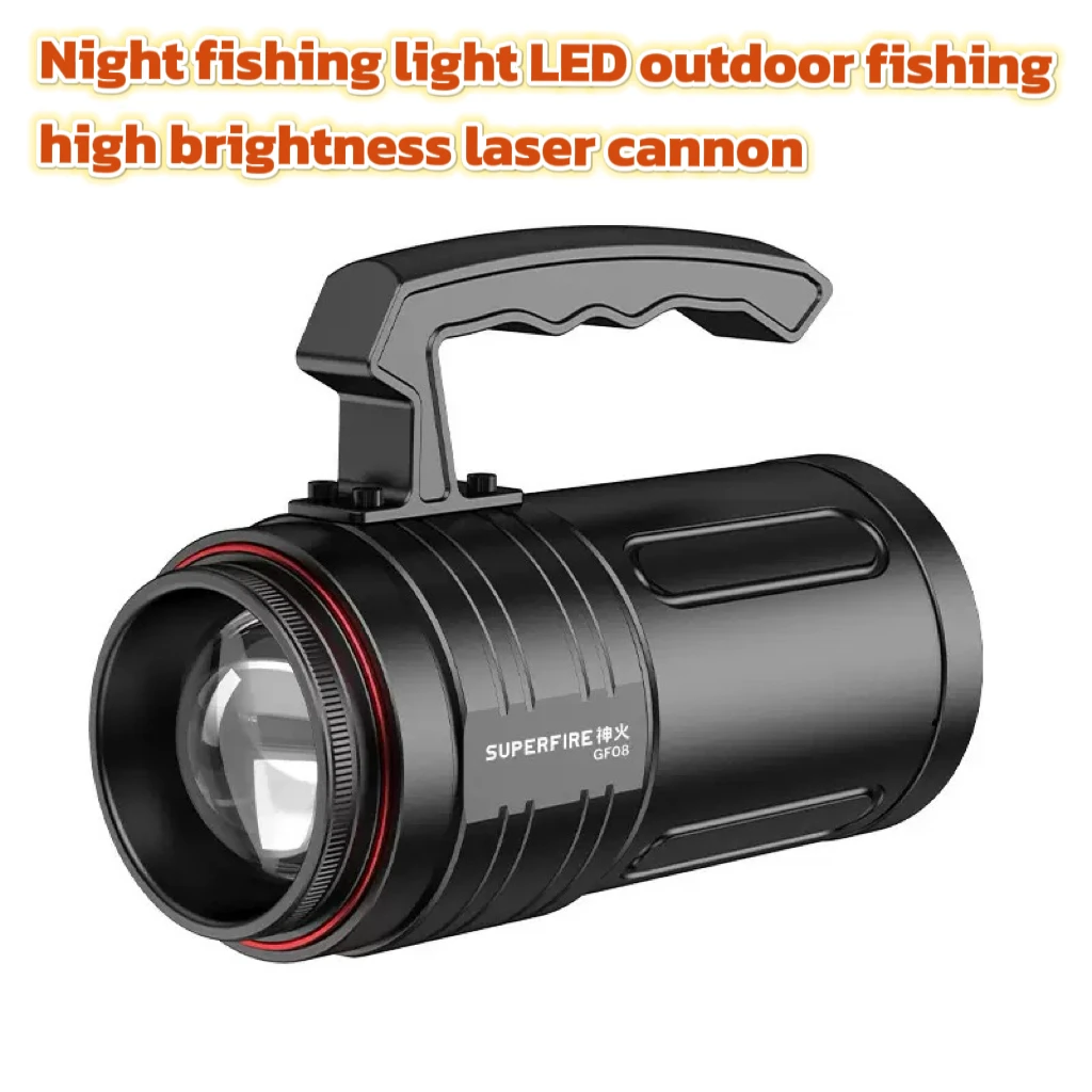 

Cross-border Bestseller Night Fishing Light LED Outdoor Angling High-Brightness Laser Cannon Long-Lasting Blue Fishing Light