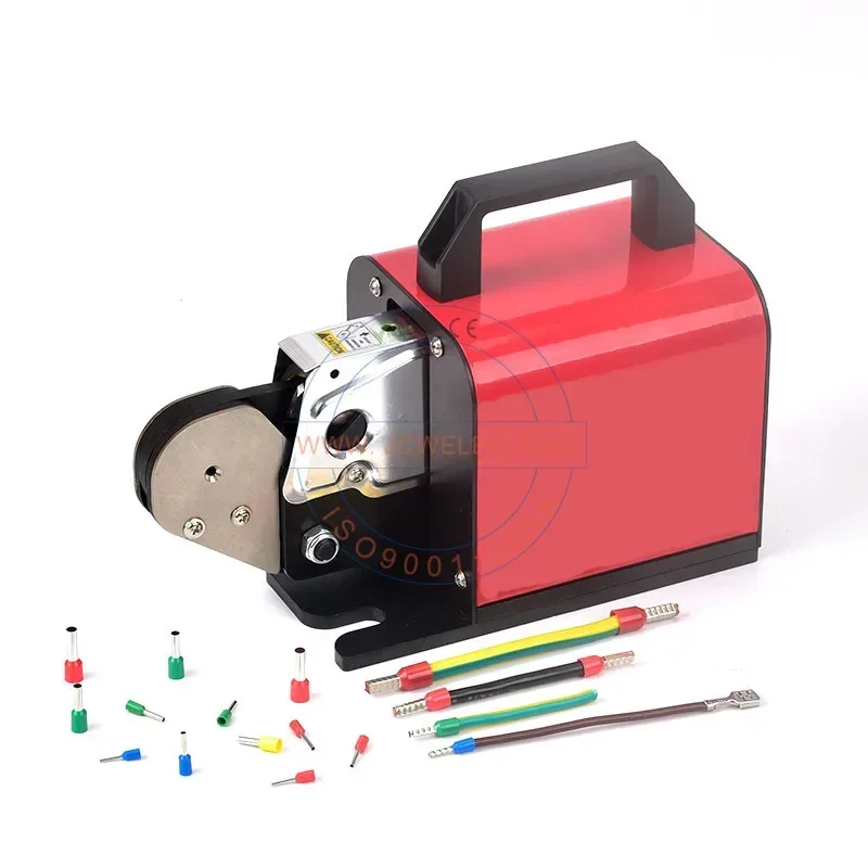 

JCW-320S Пневматическая обжимная машина для оптоволоконных разъемов Кольцевая машина для обжима наконечников с свободным наконечником Faston