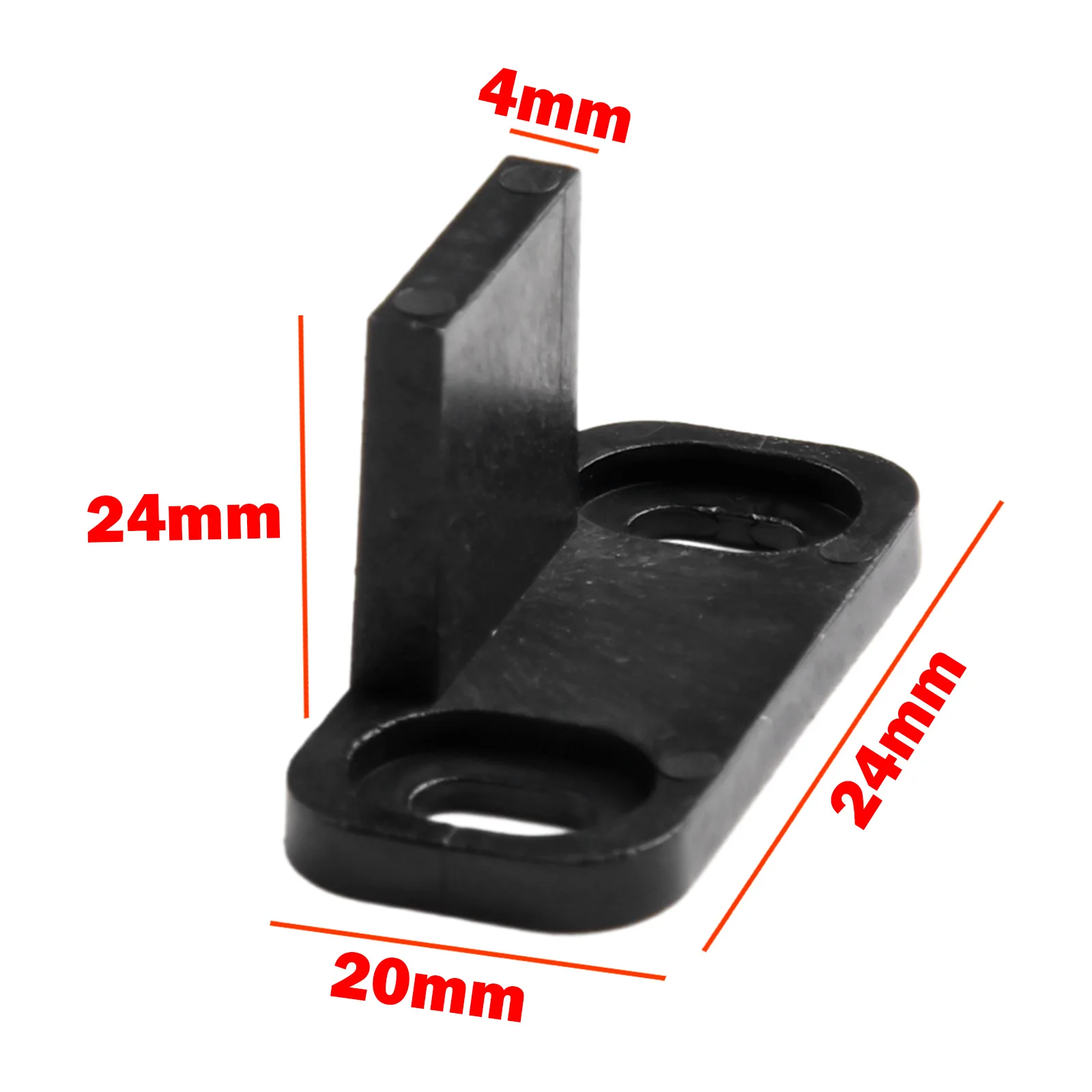 High Quality Shock Stoppers Floor Guide Reliable Sliding Rail Black Expansion Plugs Home Kit Plastic 4.5*2cm 4PCS