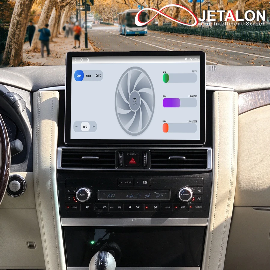 For Nissan Patrol Y62 2012-2020 13.1 Inch Android Car Radio Wireless CarPlay Android Auto GPS Touch Screen Multimedia Stereo