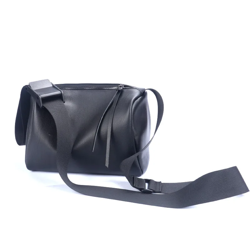 

Leather new women's trend shoulder messenger bag first layer cowhide soft leather sports pillow bag retro fashion simple versati