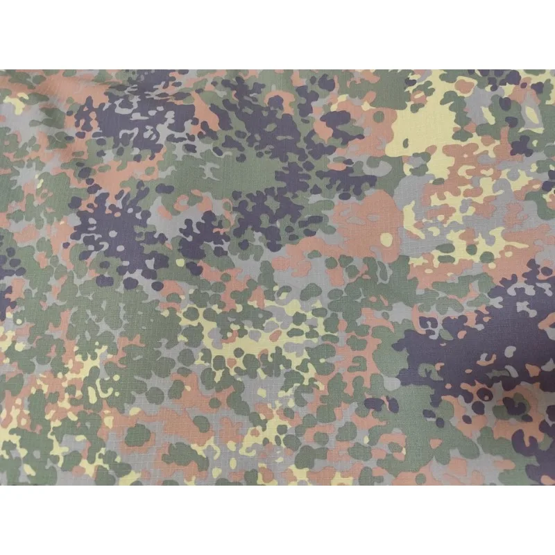 

German Flecktarn Camouflage Desert Jungle Fabric Cloth 1.5m Width