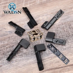 WADSN-Base de linterna para arma Airsoft, accesorios de luz para MLOK KEYMOD, RM45, montaje en offset, Surefir M300, M600, Riel de 20mm