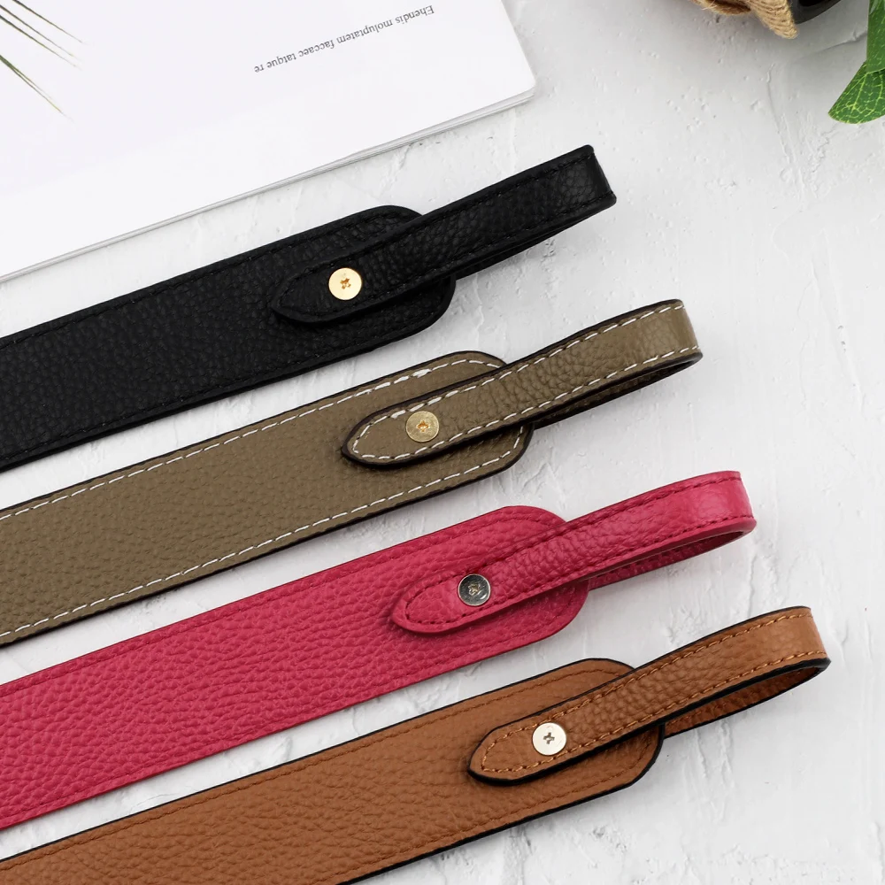 Cow Leather Bag Straps for H Bag Women Handbag Handle Wide Belt Shoulder Crossbody Bag Strap Genuine Leather Replacement Strap