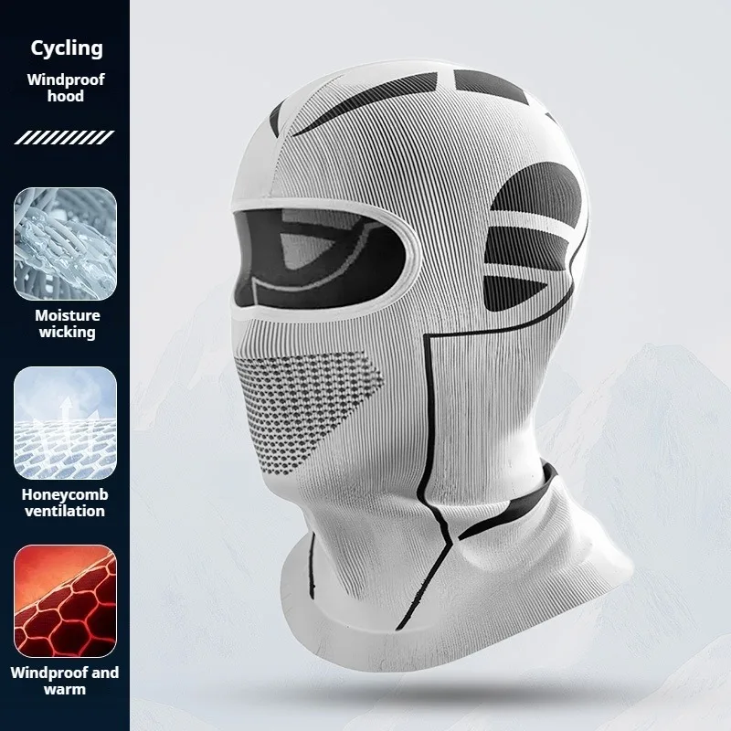 Thermal Windproof Balaclava Face Mask for Men Women, Unisex Ski Mask for Skiing Cycling Motorcycle, Cold-Proof Head Neck Cover