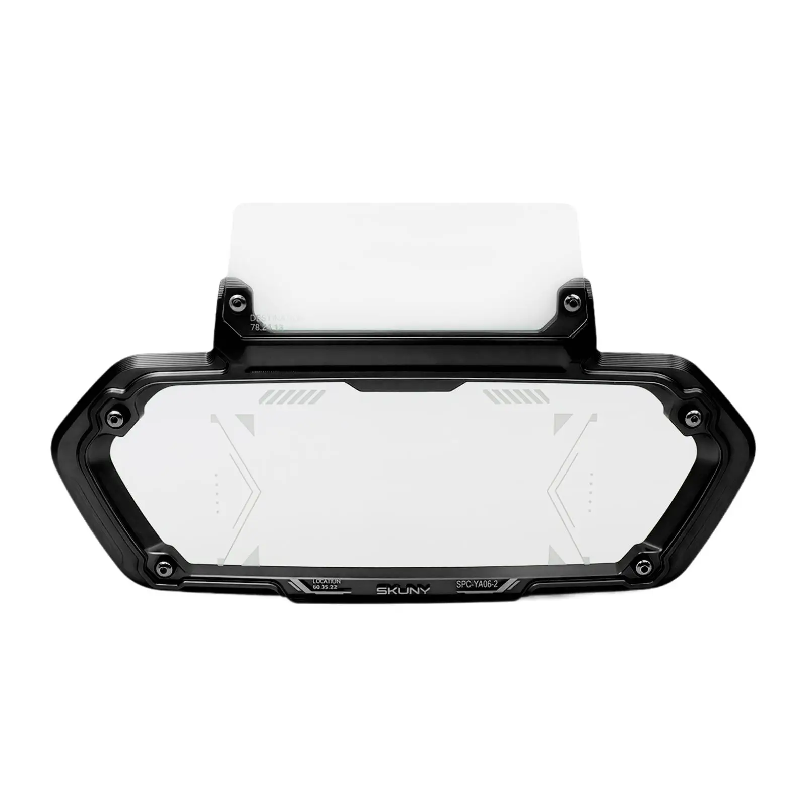 

Motorcycle Dashboard Cover for X-max 300 Guard Sturdy Instrument Panel Cover Aluminum Alloy Frame Parts Maintenance Component