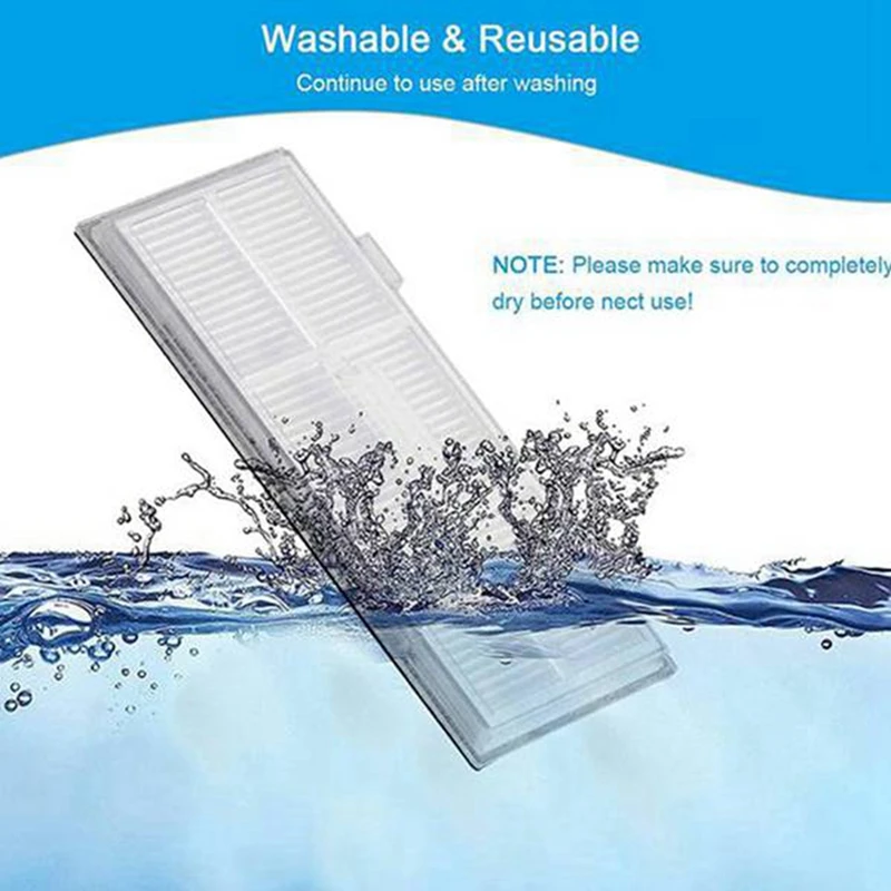 Основная боковая щетка, фильтр для швабры, мешок для пыли, комплект аксессуаров для Roborock S7 Maxv Ultra S7 Pro Ultra G10S/G10S Pro