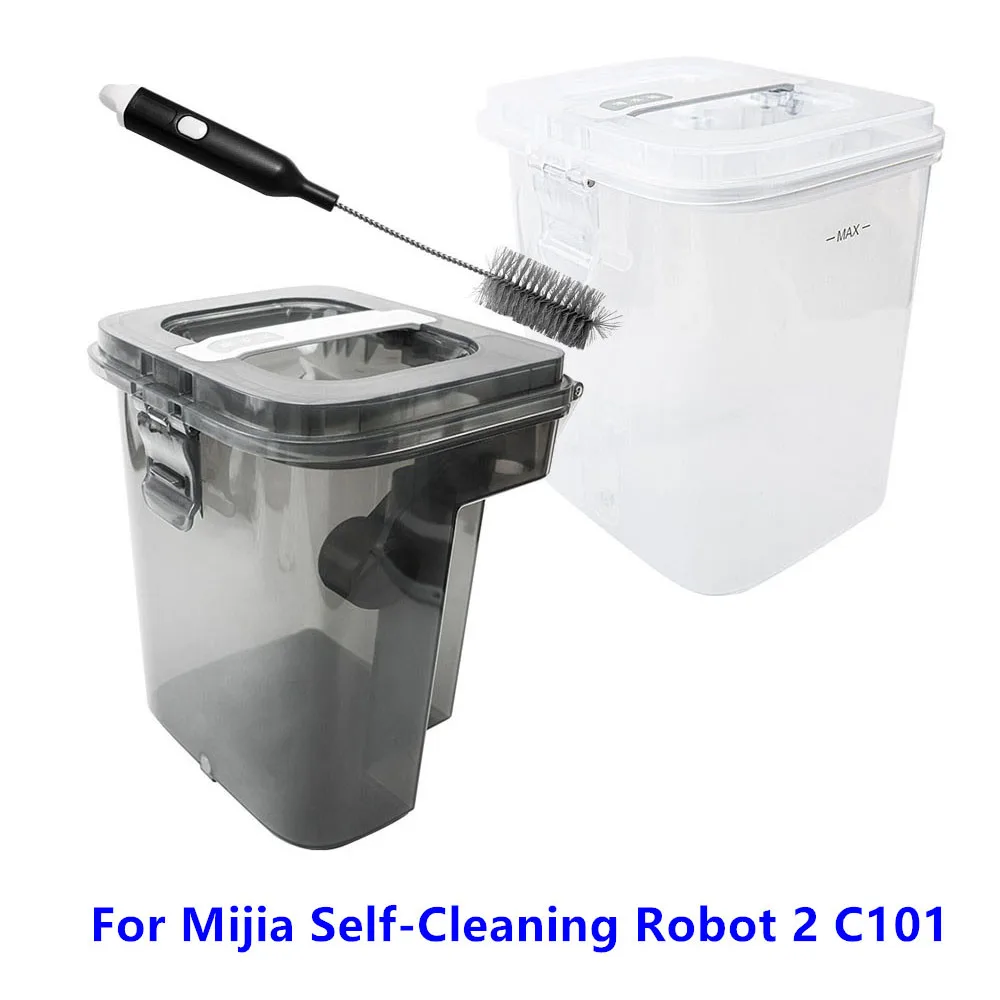 

For Mijia Self-Cleaning Robot 2 C101 Dirty Water Tank Clean Water Tank Robot Vacuum Cleaner Parts