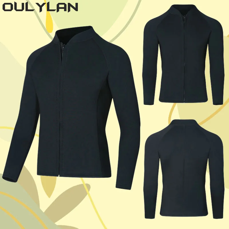 Oulylan Spearfishing Jacket Pants Clothes wet suit Neoprene Diving Suit 3MM Men Women Wetsuit Underwater Kitesurf Surf Surfing