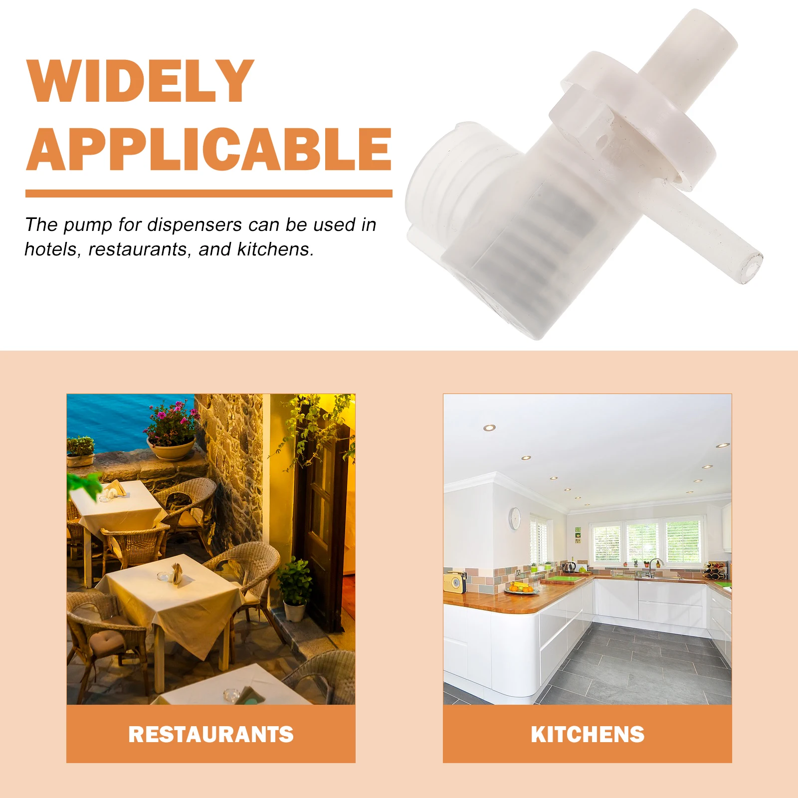 

Soap Head Replacement White Plastic Automatic Empty Bottle Pump Shampoo Shampoo Dispenser Bottle Pump Dispenser Parts