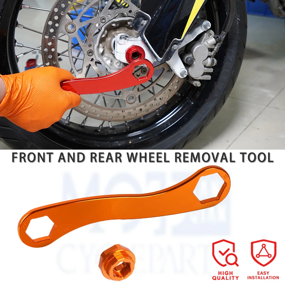 

17-27-32mm Multi Axle Wrench Tool Spanner Wheel Spindle Collar For KTM SX XC EXC XCW-F EXC-F SXF 65 85 105 125 144 150 200 250