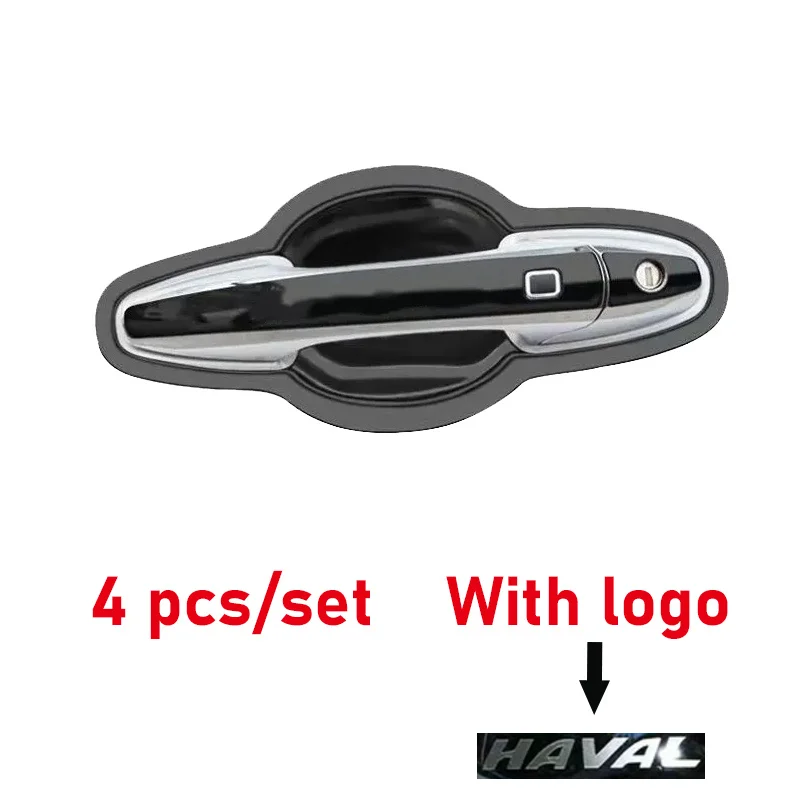 

Door Handle Cover For Haval M6 2017 2018 2019 2020 Car Door Bowl Protection Stickers Stainless Steel Decorative Auto Accessories