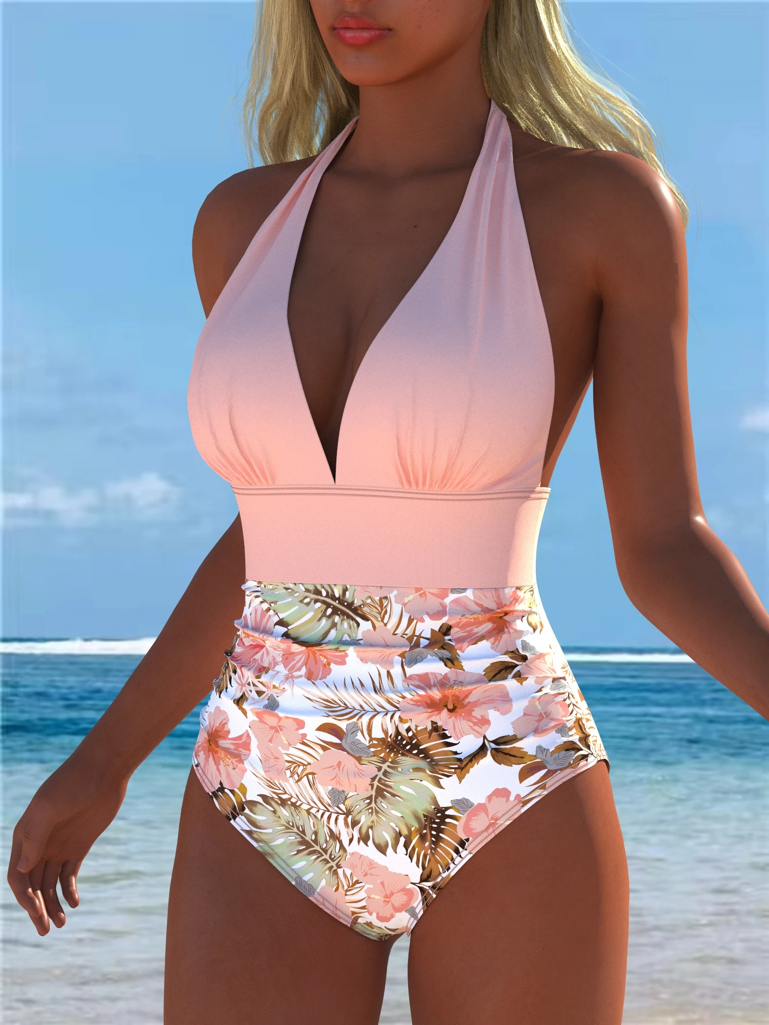 2026 Women's Swimwear Swimming Suit Beach Outfits Summer Beach Festival Vacation Travel Sexy Luxury Modern One Piece Bodysuits
