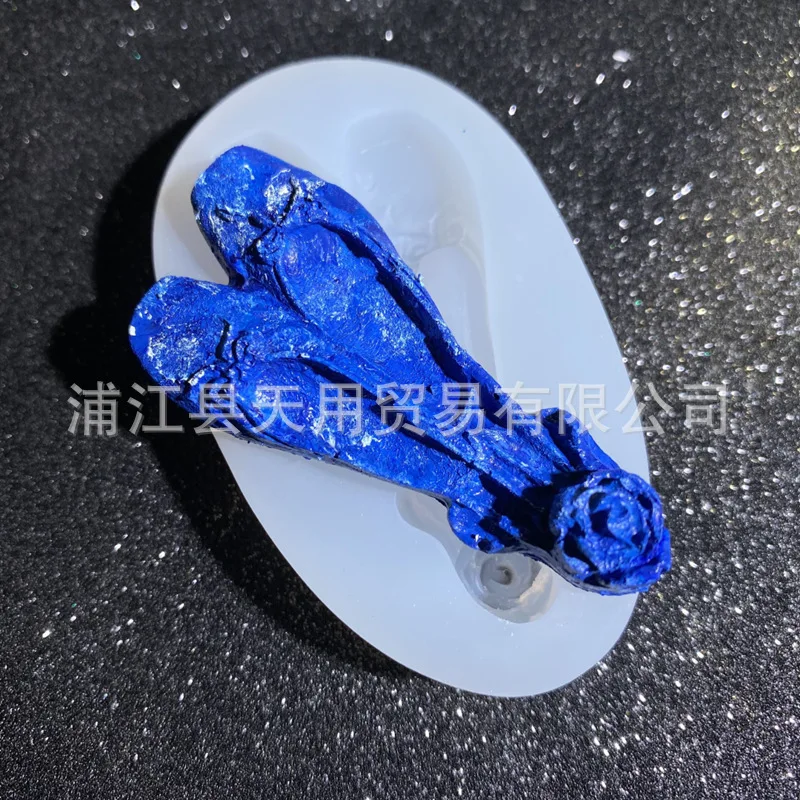 Matte Ballet Shoe Mold Aromatherapy Gypsum Fragrant Stone Silicone Mould Epoxy Jewelry Decoration Hanging Piece Pendant