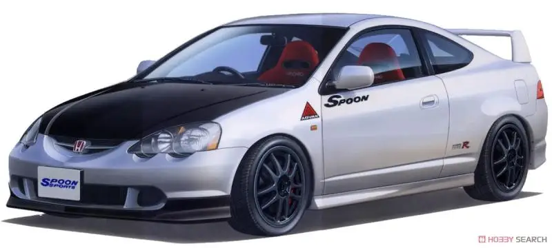 Fujimi 04690 Static Assembled Car Model Toy 1/24 Scale For Honda Spoon New Integra TypeR LA-DC5 Car Model Kit