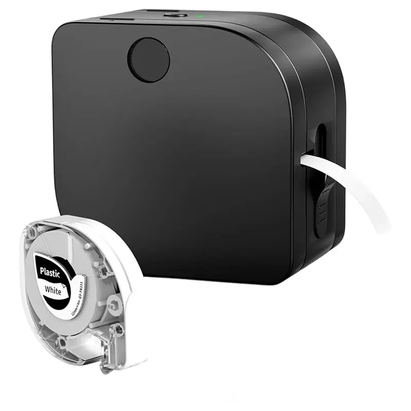 X64A-P12 Label Printer, Bluetooth Enabled, Self-Adhesive Waterproof Thermal Transfer, Iron-On& Satin Ribbon Label Maker