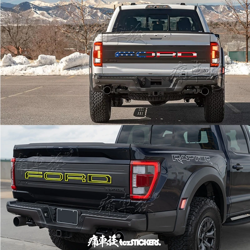 

Suitable for the third generation 3.5T F-150 new Raptor car sticker, rear decoration modification, car logo letter sticker