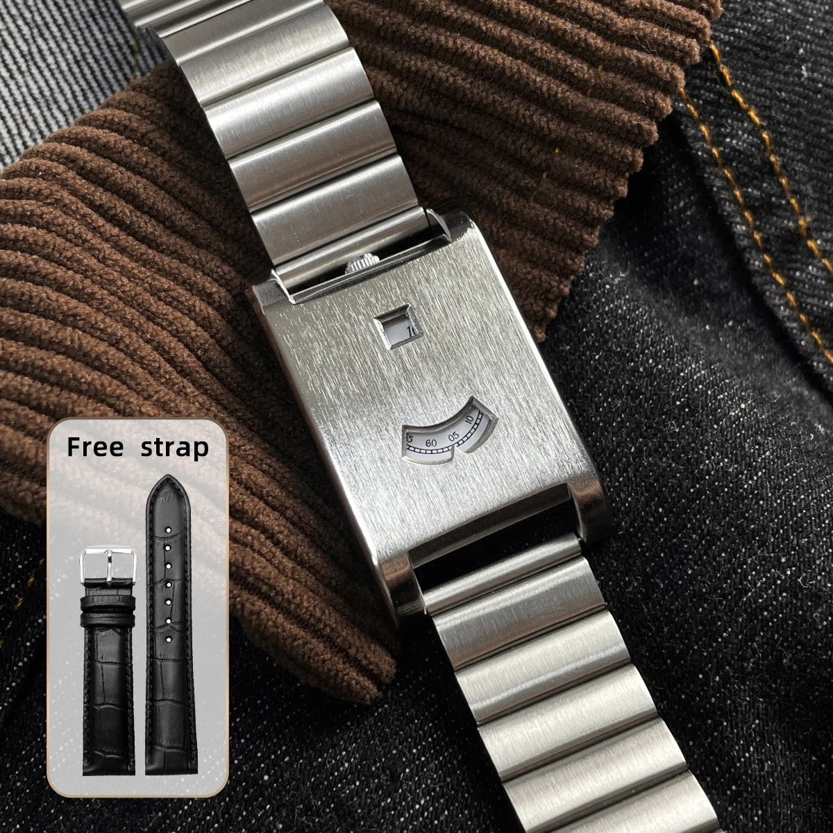 CILOA male Square brand quartz watch new in men's watches for man high-end  men automatic movement Man sports waterproof