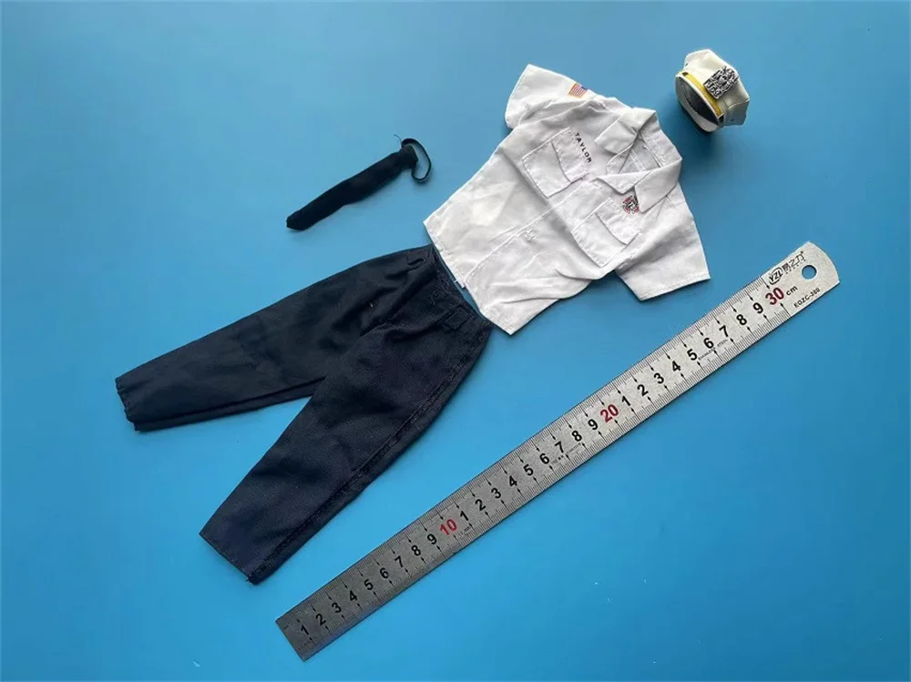 1/6 Mini zabawki DML Model USA.Sukienka policyjna garnitur spodnie gówno czapka akcesoria do 12-calowej figurki komponentowej DIY