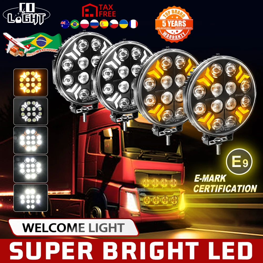 Co Light 7 Inch Rou…