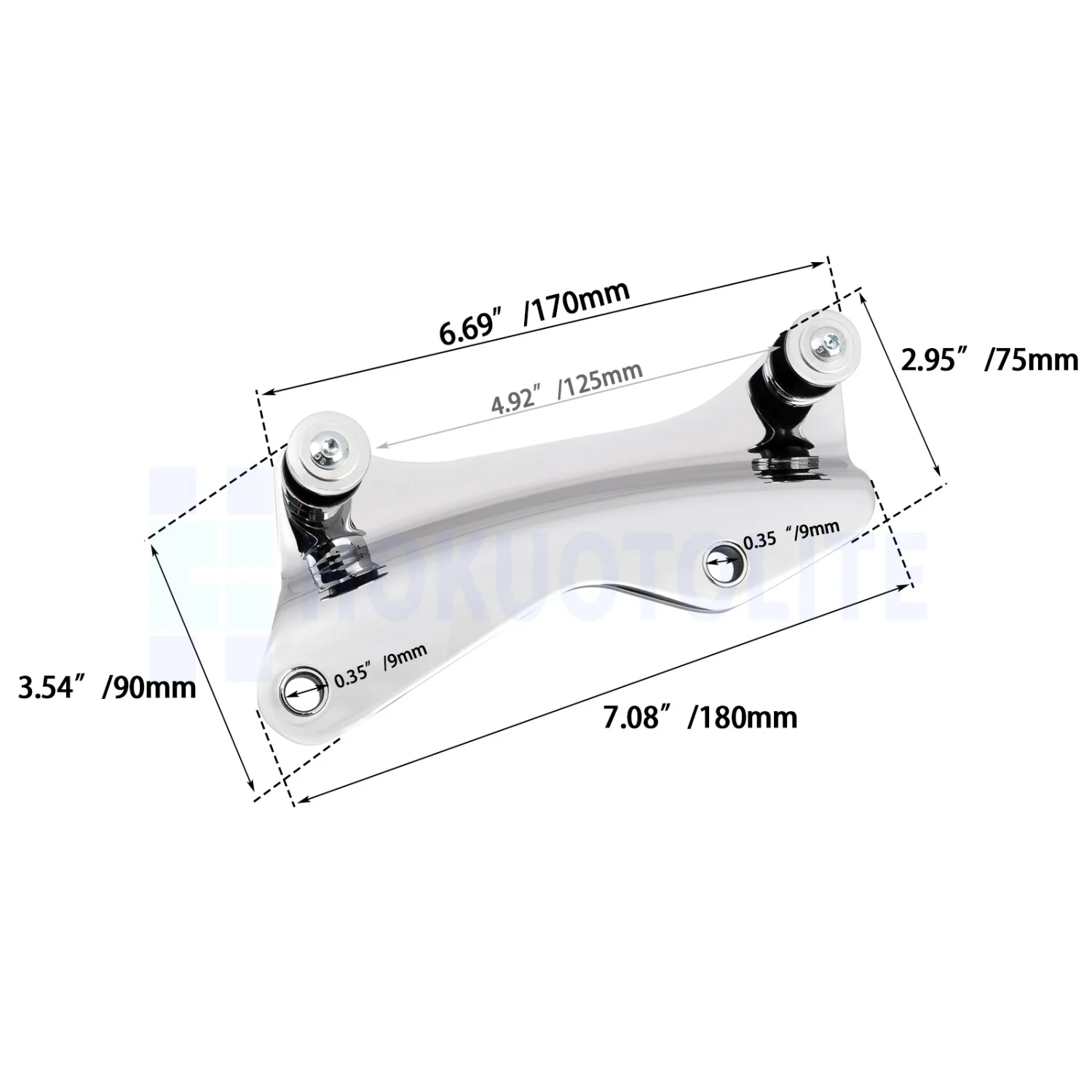 Motorcycle Accessories 4 Point Docking Hardware Kit For Harley Touring Road King CVO Road Glide Street Glide FLHXS FLTRXS 14-UP