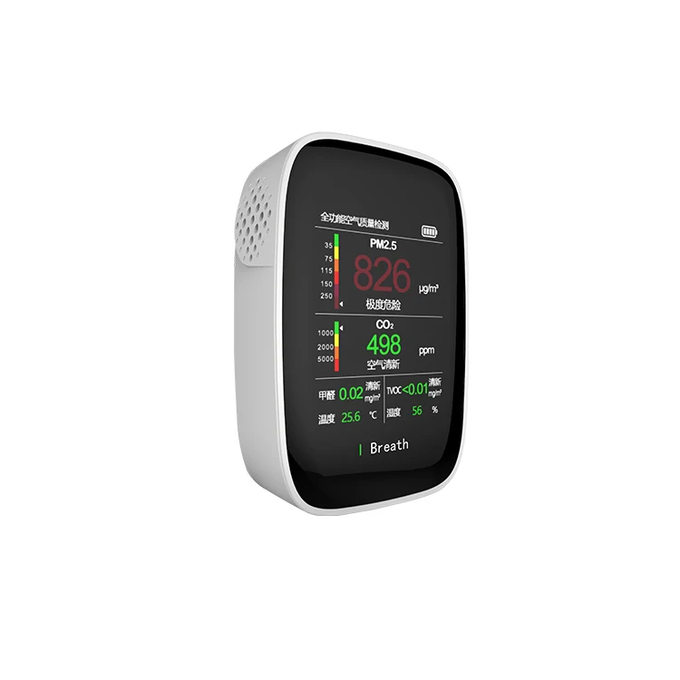 맞춤형 HCHO TVOC 온도 습도 덕트 CO2 센서, pm25 대기 질 오염 모니터