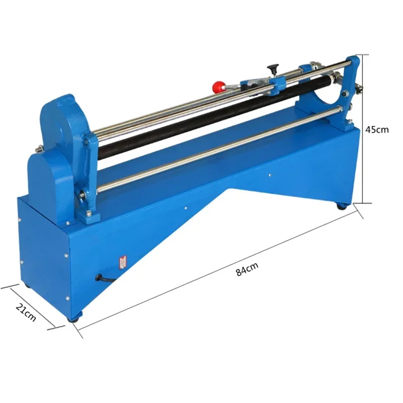 QG-5 Elektrische Bronzing Papiersnijmachine Elektromechanische Aluminium Papierrolscheider Hot Stamping Papiersnijder