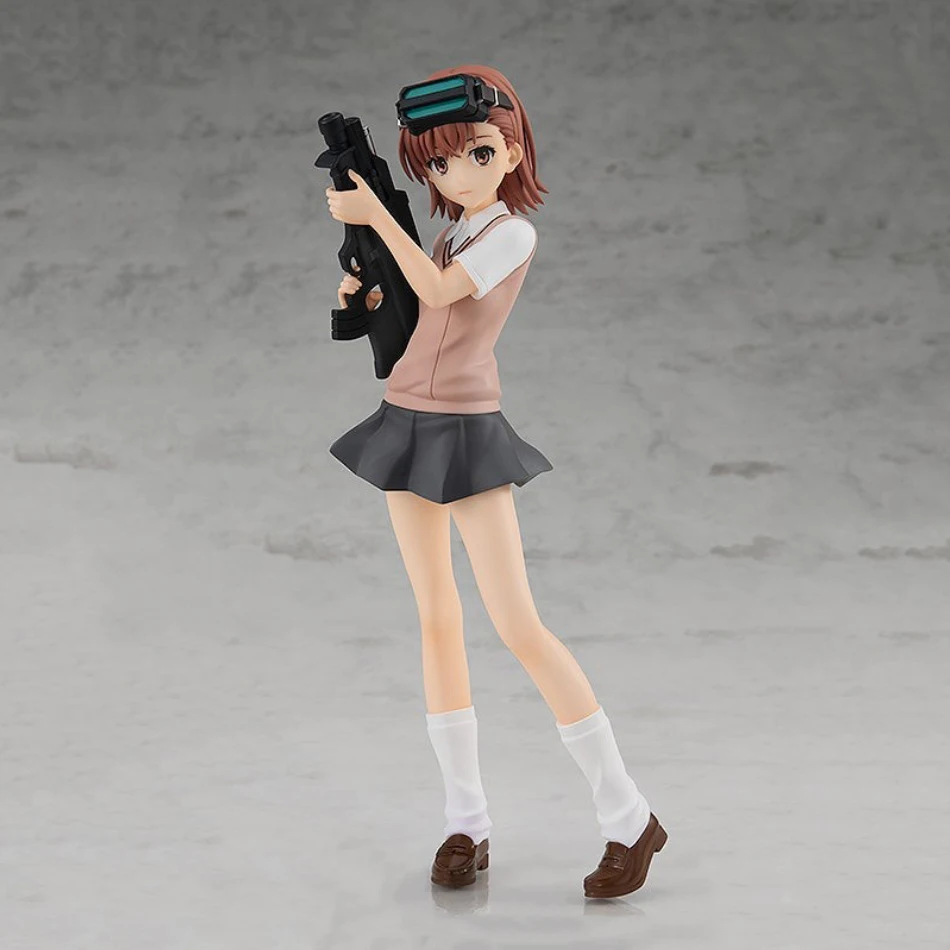 17cm Anime A Certain Magical Index Misaka Mikoto Railgun Girl Anime Figure PVC Action Figures Collection Cartoon Anime Model Toy