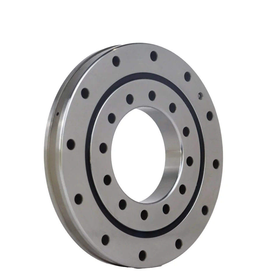 BYC Single Row Cylindrical Slewing Swing Ring RU124 Cross Roller Slew Bearing Precision  Universal Joint