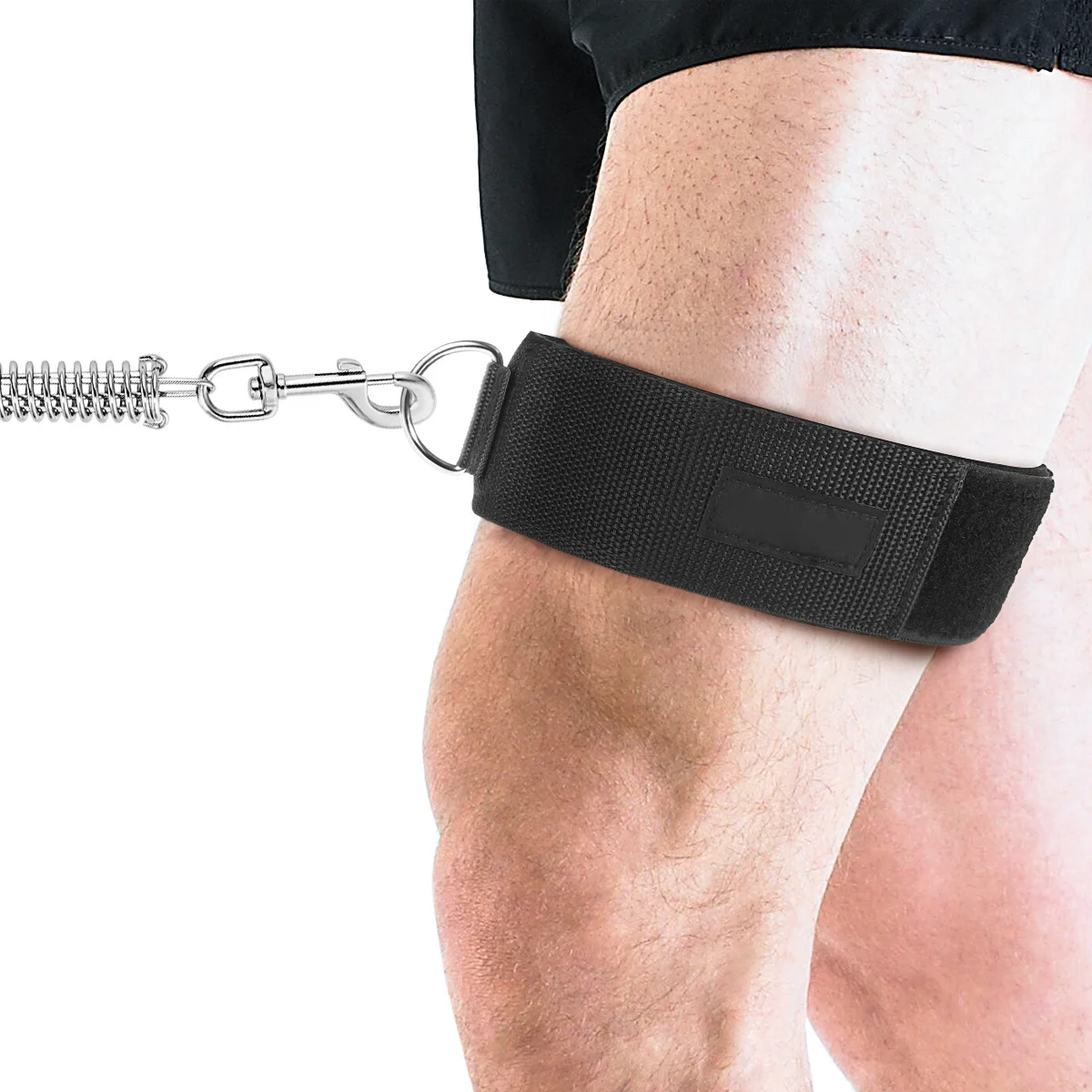 2 шт. регулируемые ремни на щиколотке, черный нейлон с хлопковой подкладкой D для тренажерных залов, кабельных машин, упражнений на ягодицы ног с сумкой для переноски