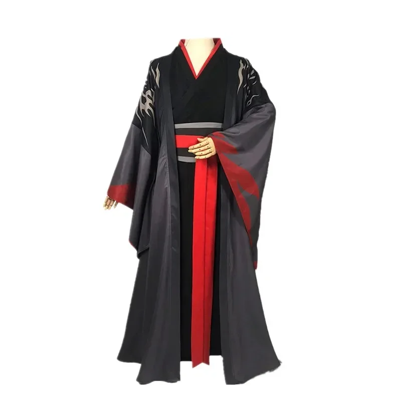 

FREE Dao Mo To Shi Wei Wuxian Cosplay Costume Anime Grandmaster of Demonic Cultivation Cosplay Lan Wangji Mo Dao Zu Shi Hanfu