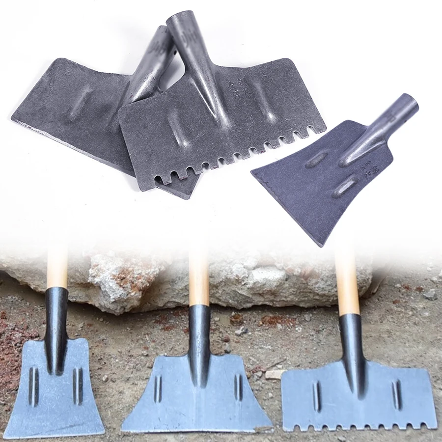 

Уличная садовая лопата, головка для чистки сада, стальная плоская лопата, аксессуары, лопата для льда, посадка, прополка, многофункциональный фермерский инструмент