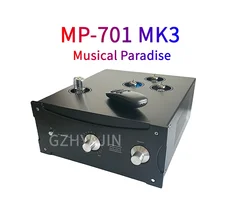 Latest Musical Paradise MP-701 MK3 Tube Preamp Best Upgraded Remote Edition Preamplifier