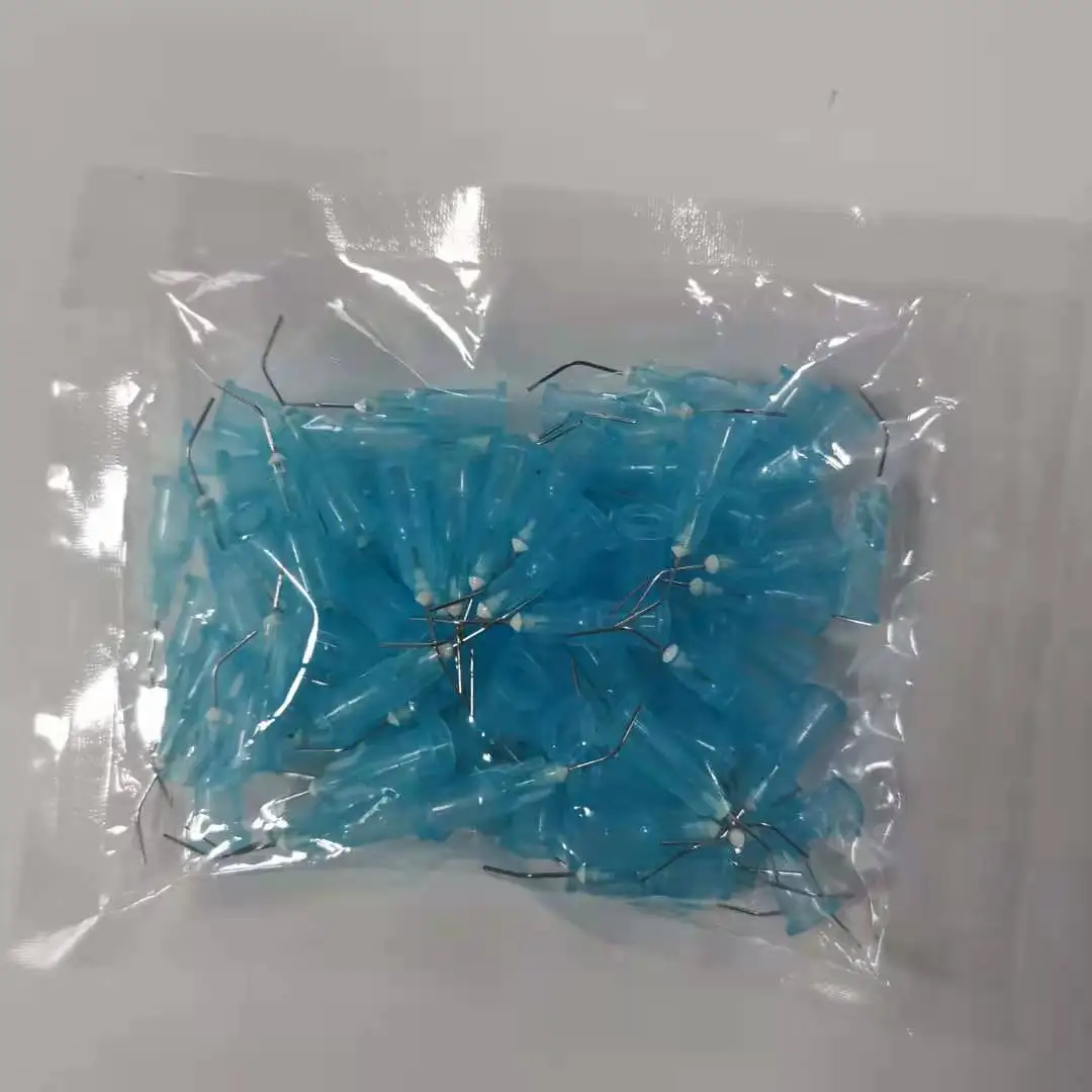 

100Pcs Dental Resin Acid Reagent Needle Tips Delivery Syringe for Tooth Cleaning Oral Care Disposable Tools Dentistry Supply