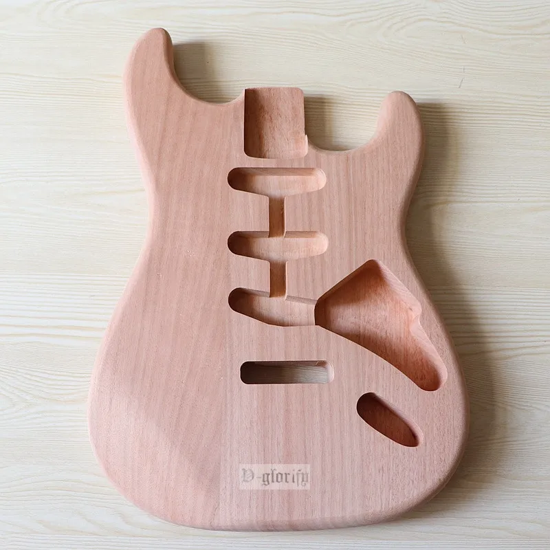 

Redwood electric guitar body, instrument accessories, DIY student modified electric guitar, solid wood