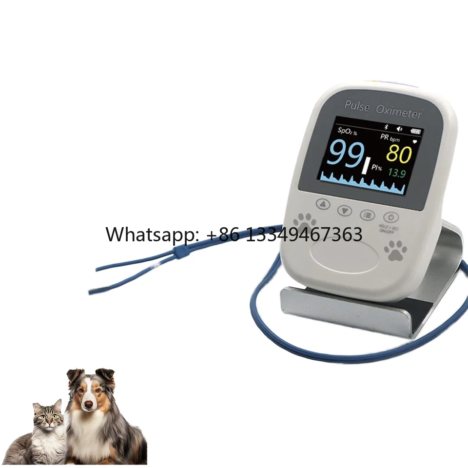 Vet Bluetooth Pet Free App Data Storage for Saturation Pulse Rate Tongue Probe Reading for Pet