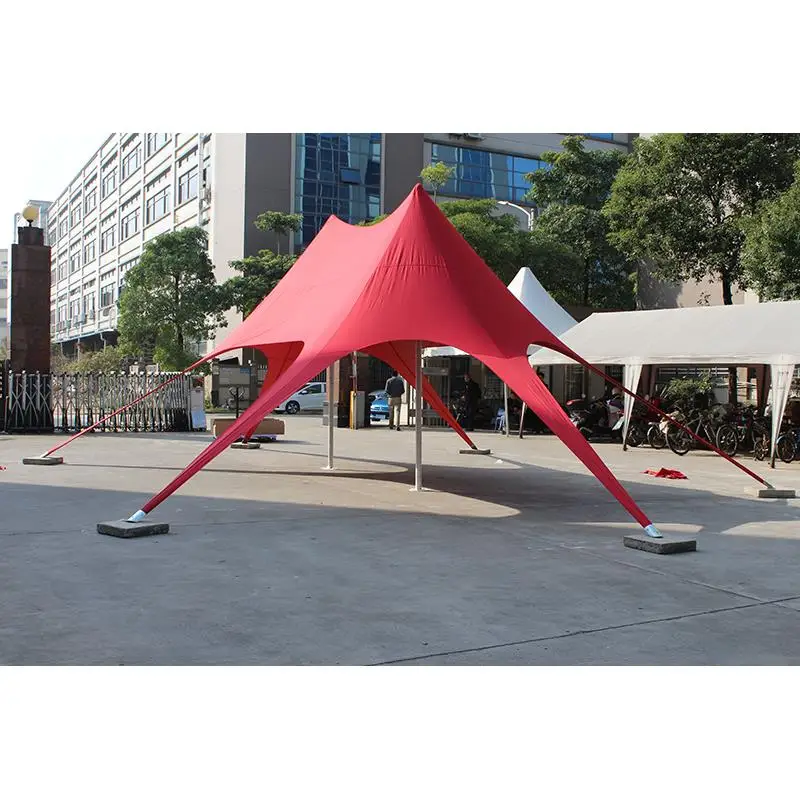 qh-Custom Large Double Top Pop up Spider Event Tent Camping Beach Star Tent for Outdoor Display Events*