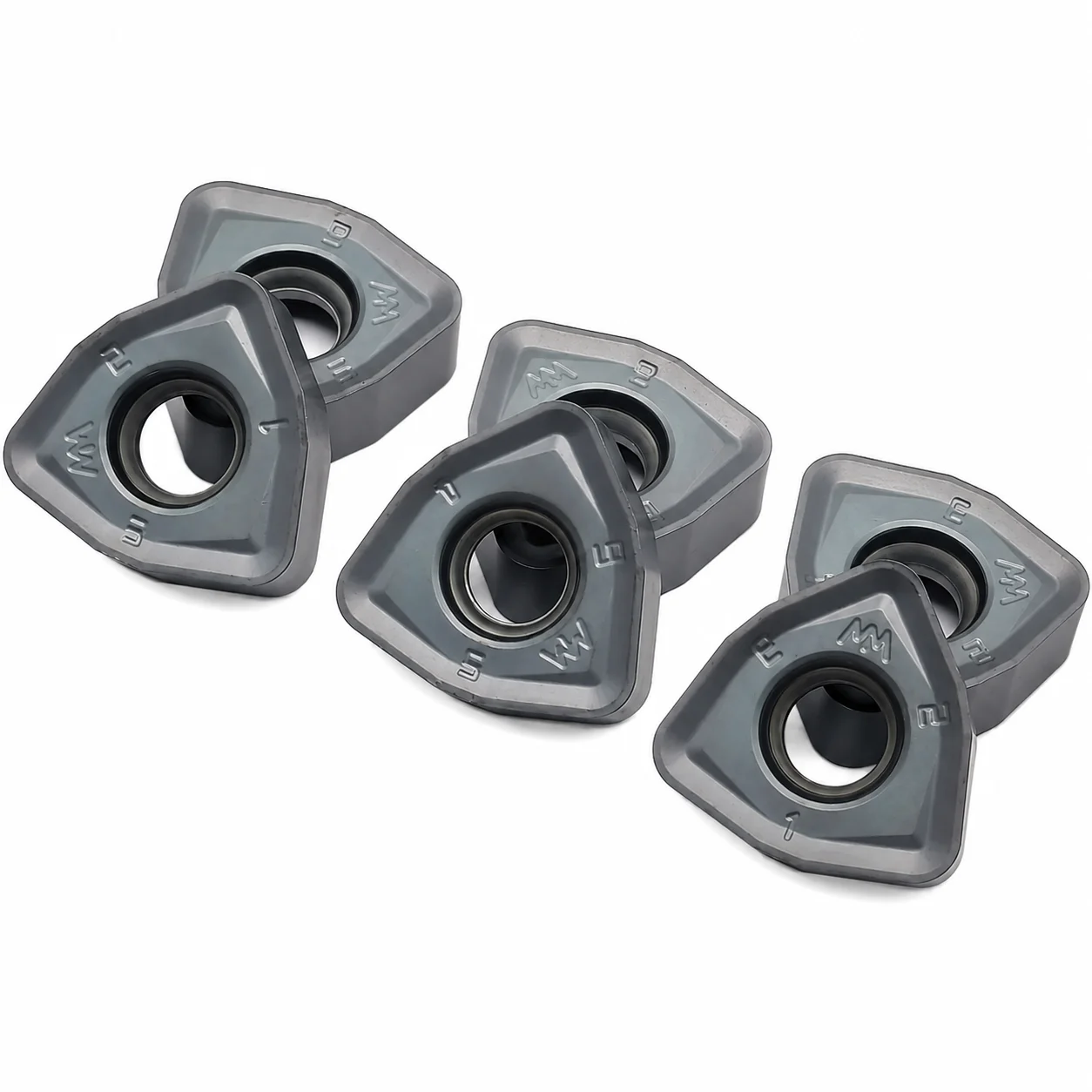 10PCS WNMX09T316NN-MM Carbide Inserts for Stainless Steel and Steel CNC Lathe Turning Cutting Tools WNMX09T316