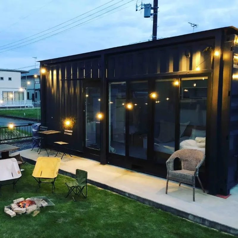 

40-футовое здание дома Крошечный модульный дом Легко сборка Сборные крошечные домики Сборный контейнерный дом 20 футов