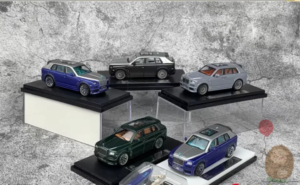 

TM 1/64 Rolls-Royce CULLINAN TIME MANSORY Car Model Alloy Diecast Hobby Gifts