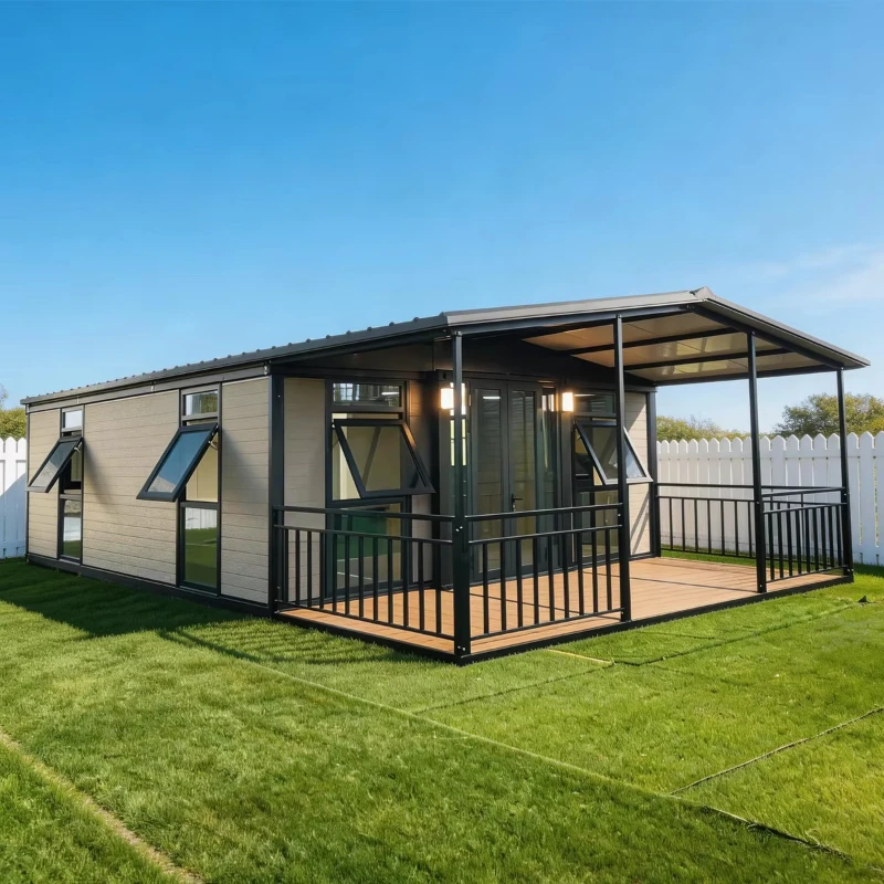 Modern Prefab Shipping Container House 20ft/40ft Outdoor Use Quick Assembly Customizable Design