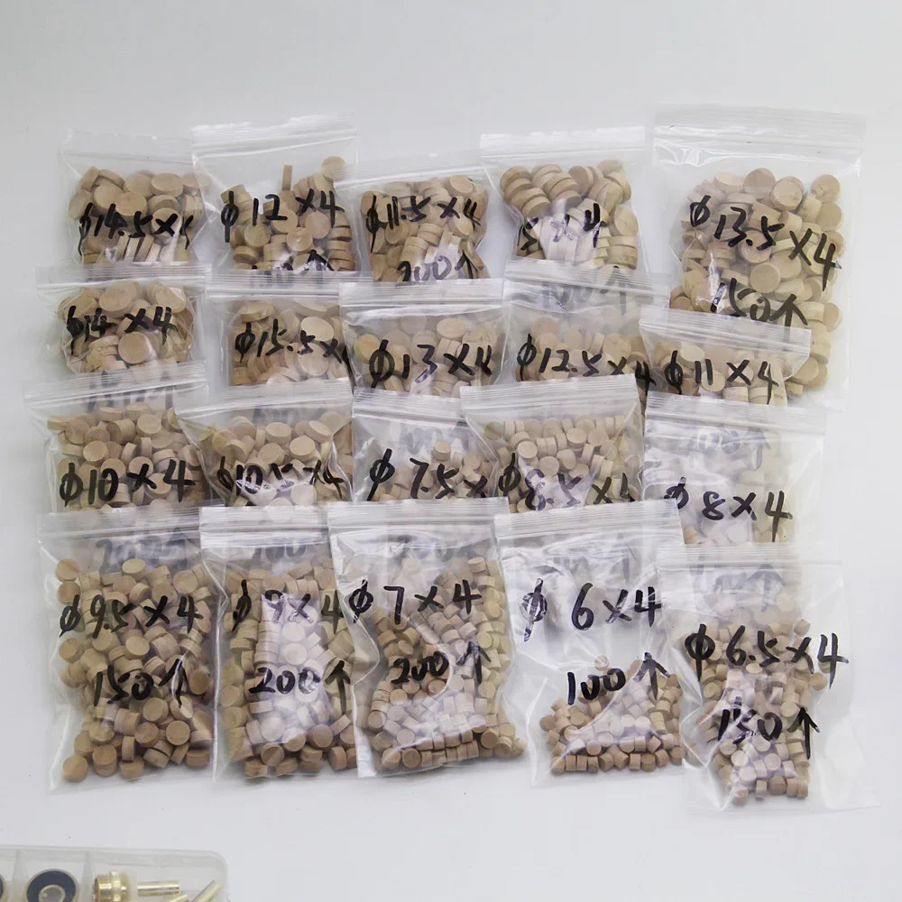 

100 saxophones of various sizes, mid-range horns, and small sound-absorbing gaskets are used for sealing gaskets of drain valves