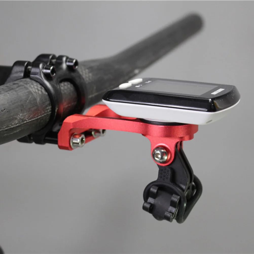 1Set Bike Odometer Holder Handlebar Extension Bracket Professional Alloy Flashlight Clip Lightweight Cycling Accessory